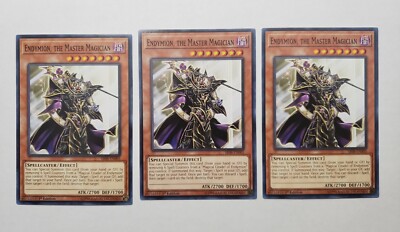 3x Endymion, The Master Magician Effect Monster Yugioh Cards The Great Best Deal-image