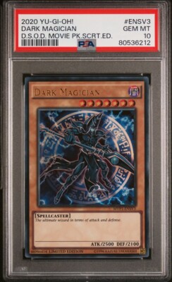 YuGiOh Dark Magician MVP1-ENSV3 Limited Edition Ultra Rare PSA 10-image