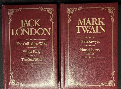 Mark Twain Jack London Books Waldenbooks 80s Huck Finn Tom Sawyer White Fang-image