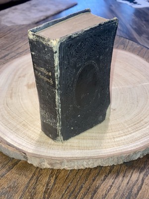 German Hymn Book, DEUTCHES GEFANGBUCH 1864, Leather Bound-image