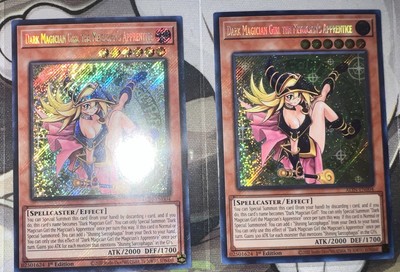 NM - Dark Magician Girl, The Magician's Apprentice x2 - Secret Rare-image