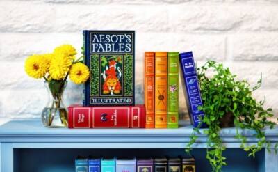 Aesop's Fables Illustrated (Leather-bound Classics) collectible-image