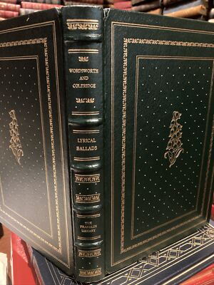 Franklin Library: WILLIAM WORDSWORTH: SAMUEL COLERIDGE: ROMANTIC POETRY-image