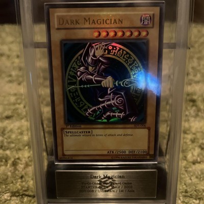 Yu-Gi-Oh! Yugioh Asian English 1st Edition Dark Magician ARS9-image