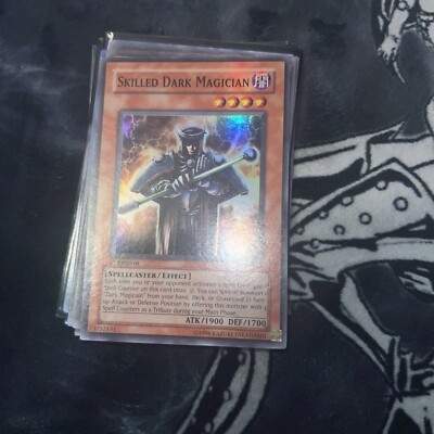 Yu-Gi-Oh! TCG Skilled Dark Magician Magician's Force MFC-065 1st Edition...-image
