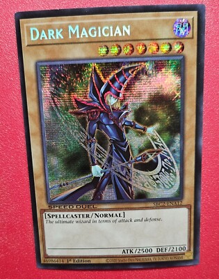 1x Yu-Gi-Oh! Dark Magician - SBC2-ENA12 - Prismatic Secret Rare - 1st Ed - NM-image
