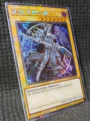 Dark Magician 7th Art (RA04 - EN106) * PLATINUM SECRET RARE* QUARTER CENTURY...-image