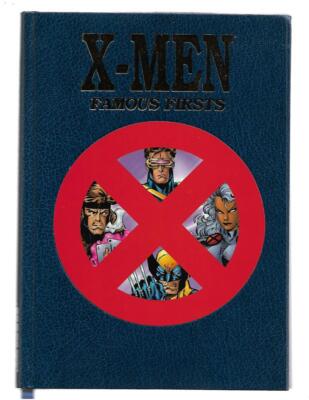 X-Men Famous Firsts Leather bound HC 1995 Marvel-image