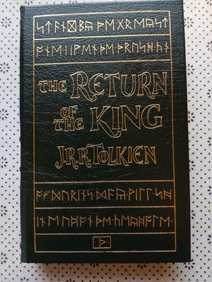 THE RETURN OF THE KING TOLKIEN Lord of the Rings Easton Press Leather Bound NEW-image