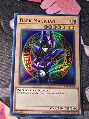 Yugioh! Dark Magician - LOB-EN005 - Ultra Rare - Unlimited 25th Anniversary Edit-image