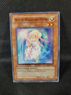 YUGIOH White Magician Pikeru DR2-EN145 Dark Revelation 2 Near-Mint NM TCG-image