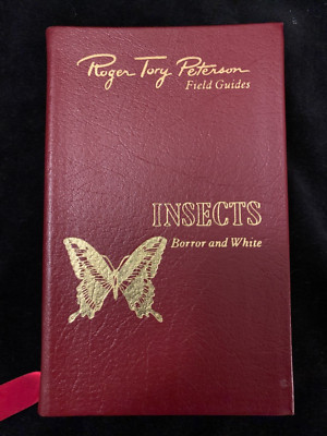 Easton Press, Roger Tory Peterson Field Guide Insects Leather bound Very good +-image