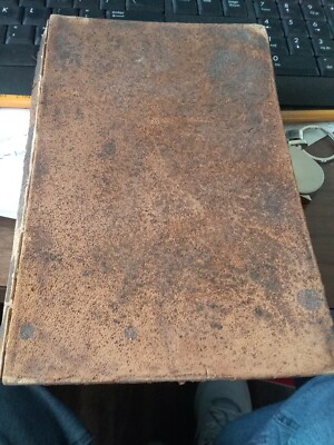 Antique 1854 Quaker Book Leather Piety Promoted a Collection of Dying Sayings-image