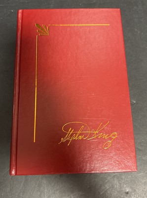 The Dead Zone Stephen King Red Leather Library Edition Hardcover Viking 1979-image