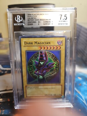 Dark Magician SYE-001 Super Rare 2004 Yu-Gi-Oh! Card CGC 7.5 Near Mint+-image