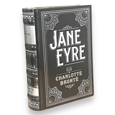 JANE EYRE Charlotte Bronte Collectible Leather Bound Hardcover Barnes Noble 2011-image