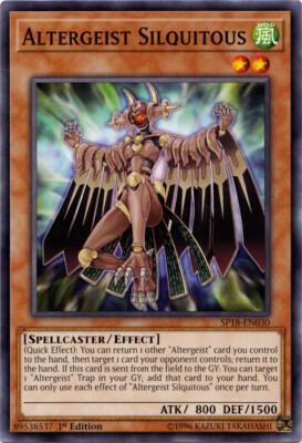 3x Altergeist Silquitous - SP18-EN030 - Common - 1st Edition SP18 - Star Pack VR-image