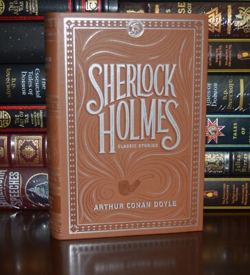 New Sherlock Holmes Classic Stories by Conan Doyle Leather Bound Collectible -image