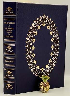 1874 Legal Classics Library DE LAUDIBUS IN PRAISE OF LAWS OF ENGLAND Fortescue-image