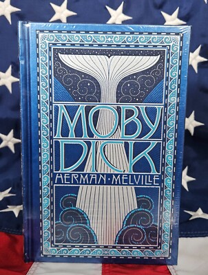 NEW SEALED Moby Dick Herman Melville Bonded Leather Collectible Hardcover OOP-image