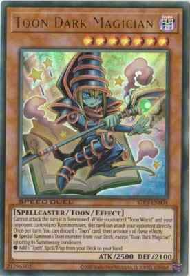 Yugioh! LP Toon Dark Magician - STP3-EN004 - Ultra Rare - Unlimited Lightly Play-image