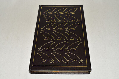 Easton Press COMPLETE POEMS OF EDGAR ALLEN POE Raven LEATHER 1980 1ST FINE/RARE!-image
