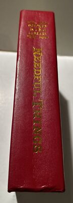 NEEDFUL THINGS Stephen King Library Edition 1991 Red Faux Leather Bound HC-image