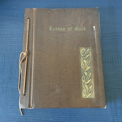 Leaves of Gold 1948 An Anthology of Prayers Memorable Phrases.. Religious Book-image