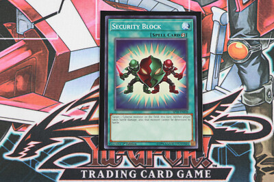YuGiOh Spell Card Security Block SP18-EN038 1st Edition Common-image
