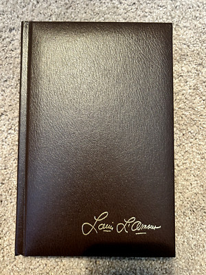 Louis L'Amour Leather Bound Book, Collecter Volume, Bowdrie's Law, Excellent-image