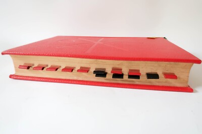 VINTAGE from 1964 ROMAN MISSAL Leather Bound Latin / English Mass BENZIGER BROS-image