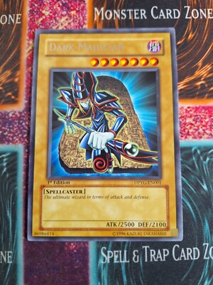 Yu-Gi-Oh! Dark Magician DPYG-EN001 Rare 1st Edition Near Mint-image