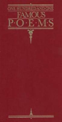 One Hundred and One Famous Poems - Leather Bound By Cook, Roy - GOOD-image