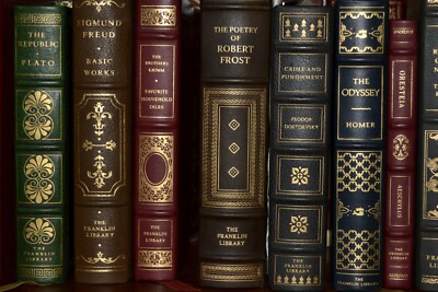 Franklin Library Classic Leather Bound Collectible Books-image