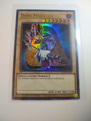 YU-GI-OH! Dark Magician. LC01-EN005. Limited Edition Ultra Rare. TCG CCG Yugioh-image