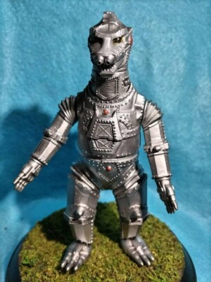 Mechagodzilla Godzilla The SF Collection 1:350 Model Kit LED Custom ALL PAINTED-image