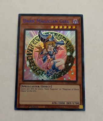 Yu-Gi-Oh! Legendary Duelists Season 3 Dark Magician Girl Blue Text-image