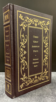 Three Great American Poets (Borders Leatherbound Classics) ~ Walt Whitman; Emily-image