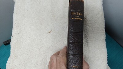 Old Holy Bible 1897 Leather bound.-image