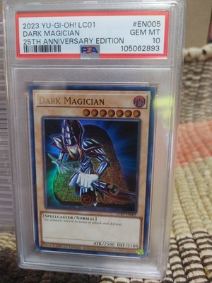 2023 YU-GI-OH! LC01-EN005 DARK MAGICIAN ULTRA RARE PROMO PSA 10 💎-image