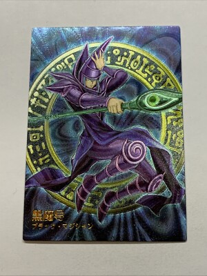 Dark Magician Yugioh Rush Duel Foil Card Holo Doujin Anime Ultimate Rare Wizard-image