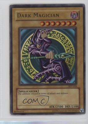 2002 Yu-Gi-Oh! Starter Deck Yugi Unlimited Dark Magician #SDY-006 1fc1-image