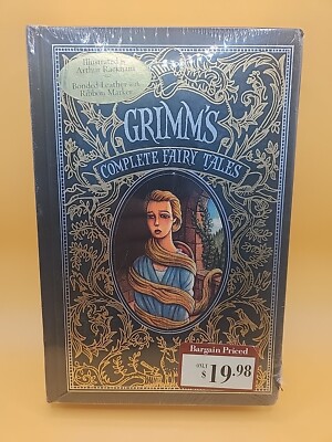 Grimm's Complete Fairy Tales by Grimm (Barnes & Noble Hardcover Leather-Bound)-image