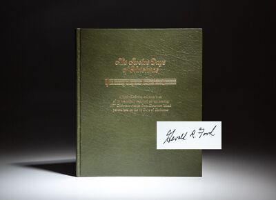Gerald R Ford / Twelve Days of Christmas Cover Collection Limited Signed 1st ed-image