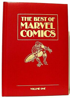 Best of Marvel Comics Leather Bound 1st Black Panther New Wolverine SpiderM 1987-image