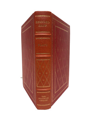 Anthology Of Plays By Shaw 1979 Great Books Leather Bound Franklin Mint-image