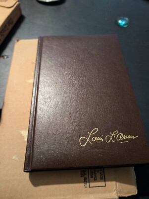 the louis l'amour collection kilkenny hardcover leather bound  bantam book-image