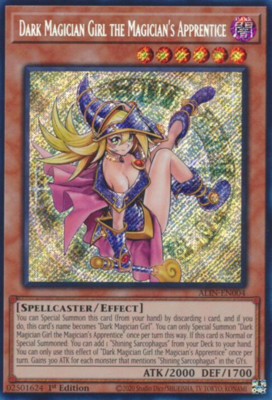 Dark Magician Girl the Magician's Apprentice ALIN-EN004 Secret - PRESALE 5/2-image