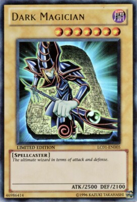 Yugioh! Dark Magician - LC01-EN005 - Ultra Rare - Limited Edition Near Mint, Eng-image