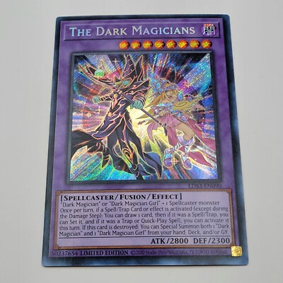 Yu-Gi-Oh! - The Dark Magicians - LDS3-EN090 - LIMITED EDITION - Secret Rare - NM-image